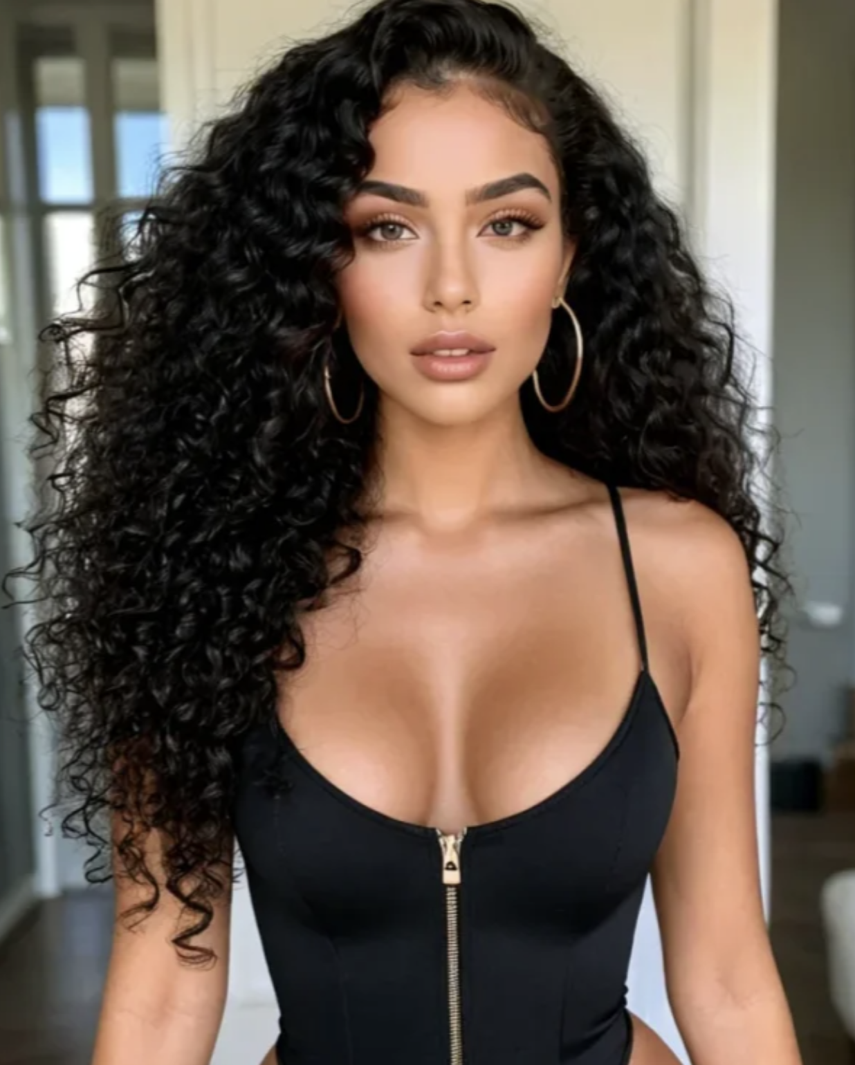 Adult Latina AI character Carmen